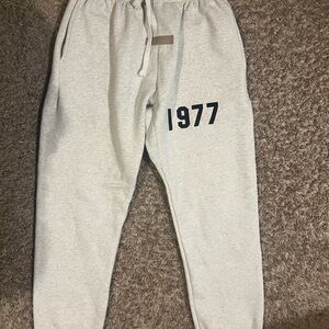 Essentials 1977 Light Gray Sweatpants